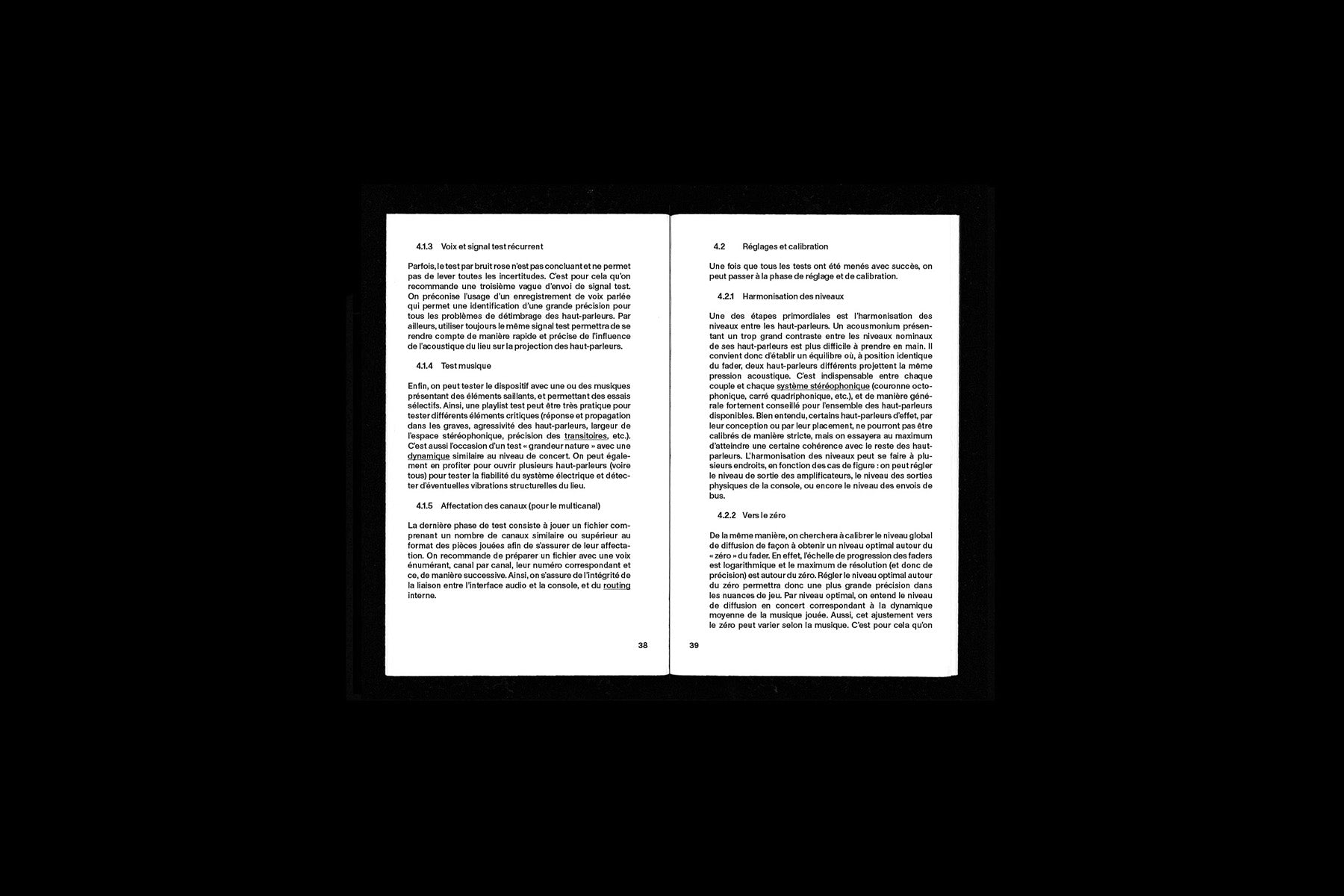 Manuel de l'acousmonium / Acousmonium Handbook